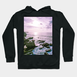 Purple Ocean Beach Hoodie